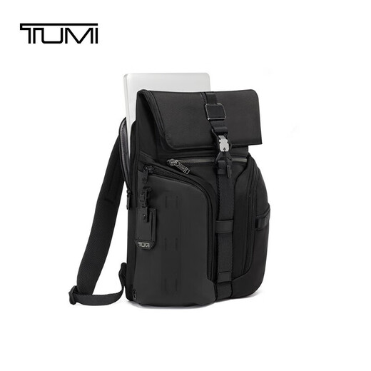 TUMI ALPHA BRAVO men's backpack daily commuting business travel high-end backpack black