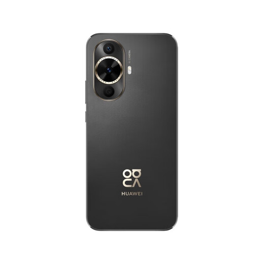 华为（HUAWEI）nova12活力版 6.88mm超薄潮美直屏前置6000万超广角拍照 256GB 曜金黑 鸿蒙智能手机