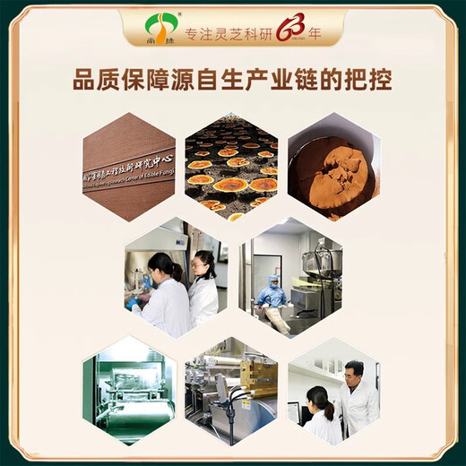 尚绿上海农科院破壁灵芝孢子粉增强免疫力瑞丰红盒1g*100包 1盒装