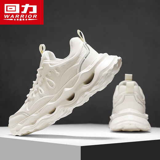 
Warrior casual men's shoes mesh dad shoes men's height-enhancing versatile sports shoes men 3893 beige 43