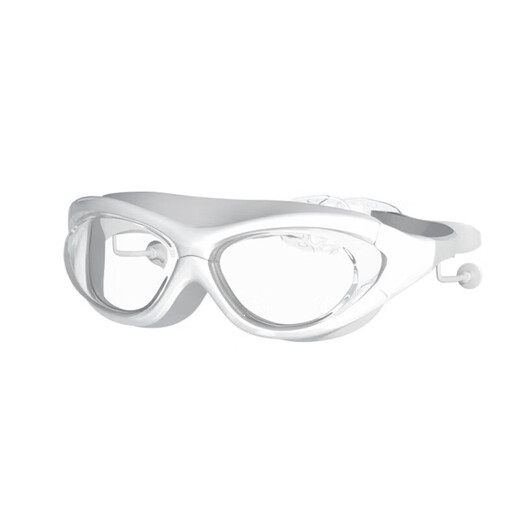 Jiehu swimming goggles myopia high definition anti-fog swimming goggles diving waterproof men and women adult flat goggles