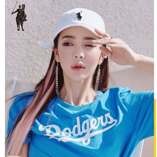 Larren Paul Polo Hut Männer und Frauen gebogene Rand Weiche Top Baseball Mütze Trendy Khaki Vielseitige Sonne Baseball Cap Polo Baseball Cap - Navy Blue M [54-60 cm]