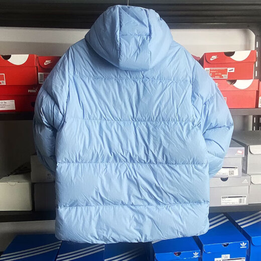 Adidas (adidas) Clover Men's Down Jacket для зимнего нового модного модного на открытом воздухе утолщен теплый и удобный верхний официальный сайт H13565 Sky Blue xs