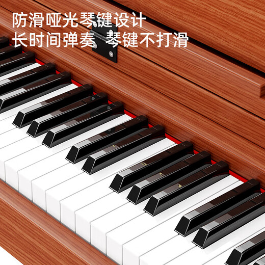 贝琪（Betsy）电钢琴重锤88键成人家用初学者专业考级家用书桌电子钢琴B867棕