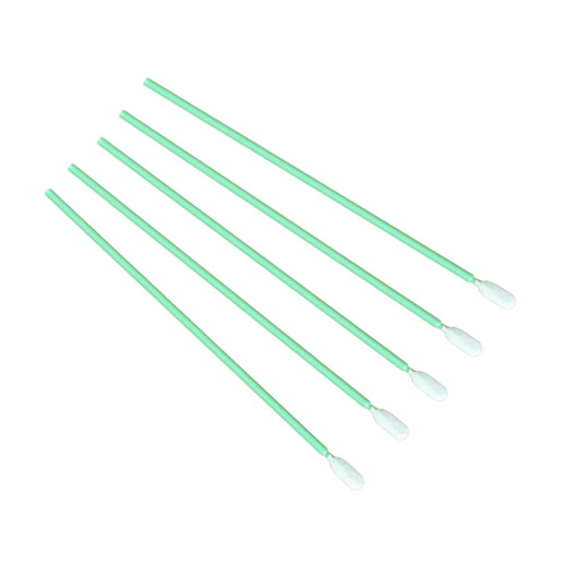 Swwip净化聚酯纤维无尘布头镜片擦拭工业用布头清洁除尘棒500支/包 SW-PS761M布头棉签(500支/包）