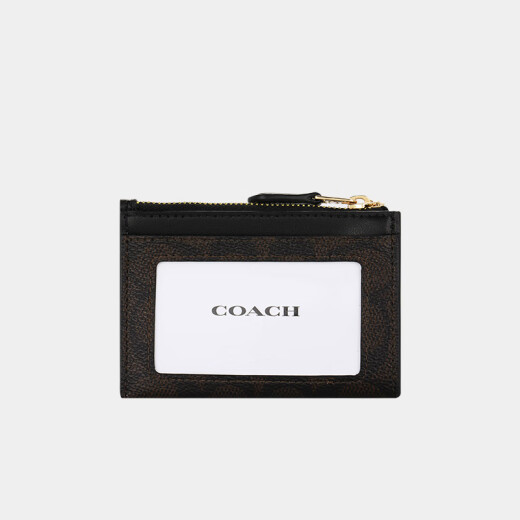 Entrenador (entrenador) [Suministro directo de marca] Logotipo clásico de mujeres Pack Multi-Card Card Pack PVC Cuero CW870IMXAQ