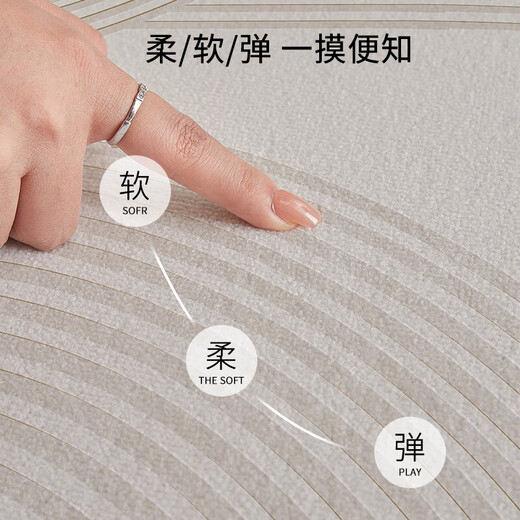 布迪思地毯卧室大面积满铺家用客厅毯沙发茶几轻奢防滑毯简约可定制地毯 现代6210【加厚圈绒】 定制【联系客服】