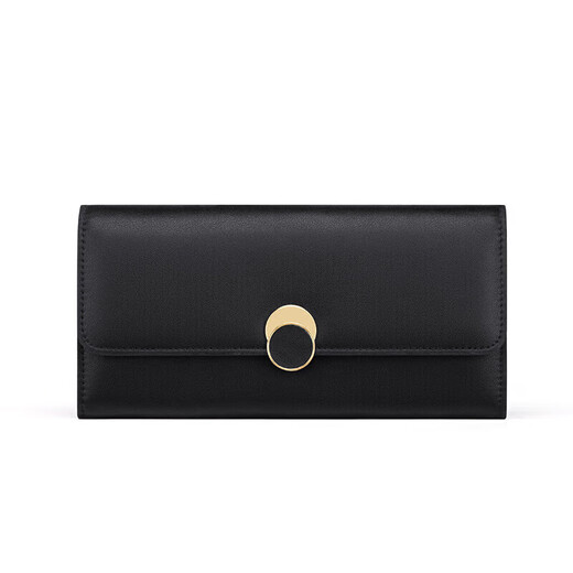 Cnoles wallet women's cowhide long wallet versatile large capacity mobile phone bag card bag birthday gift for wife
