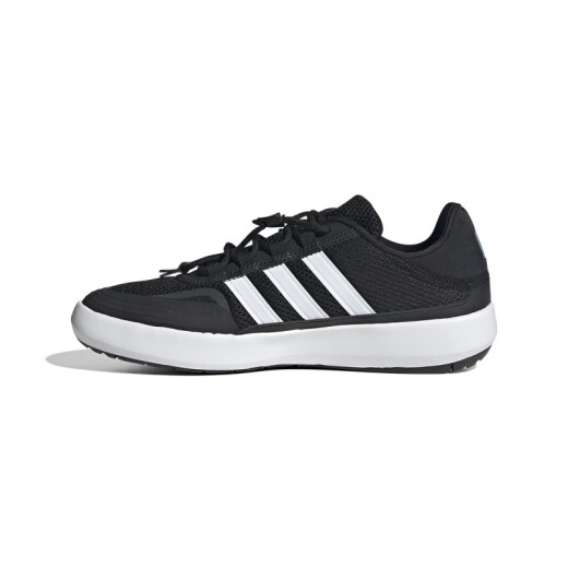 ADIDAS Adidas Trail Shoes Men and Women The same style summer outdoor anti-slip wear-resistant wading shoes mesh breathable sports running shoes Black/white JH9756 41