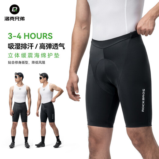 RockBROS Summer Cycling Pants Shorts Men and Women Mountain Bike Road Bike Bike Cycling Pants Sponge Mat Bike Equipment Warren-Men's Model 2XL