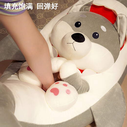 Hanhan Pig Funny Doll Plush Toy Doll Pillow Sergal Rag Doll Large Birthday Gift for Boys and Girls 40cm Sergal