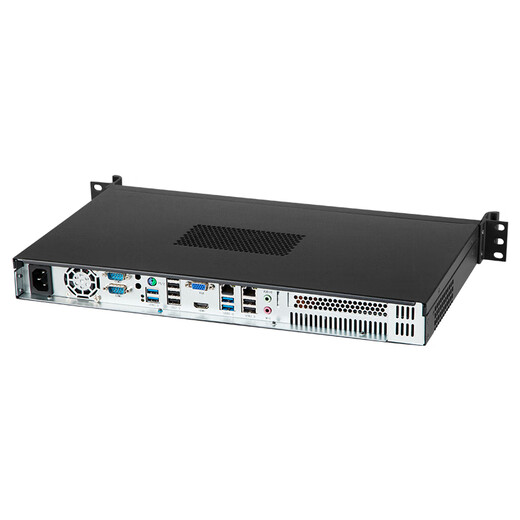 Chireeal 1u Rack Type 9/10/12 Generation Core i3i5i7i9 Промышленная машина управления Двойным сетевым портом Два последовательного порта на хосте промышленного компьютера.
