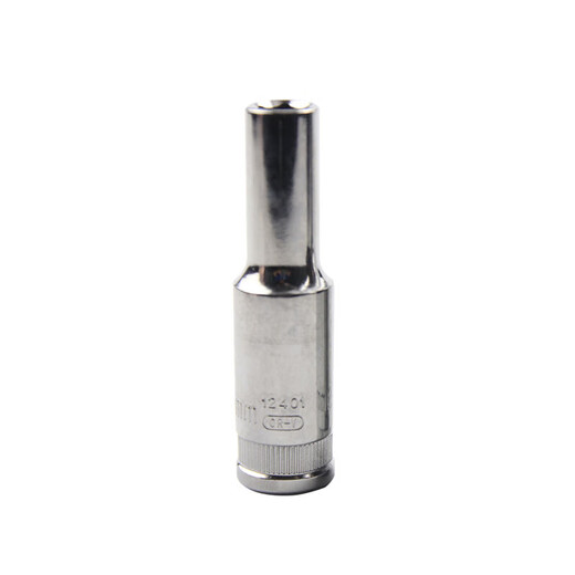 Shida Tool 10MM long sleeve 3/8 mid-fly hexagon 6-angle extended sleeve head 12401/8mm sleeve length 63.5MM