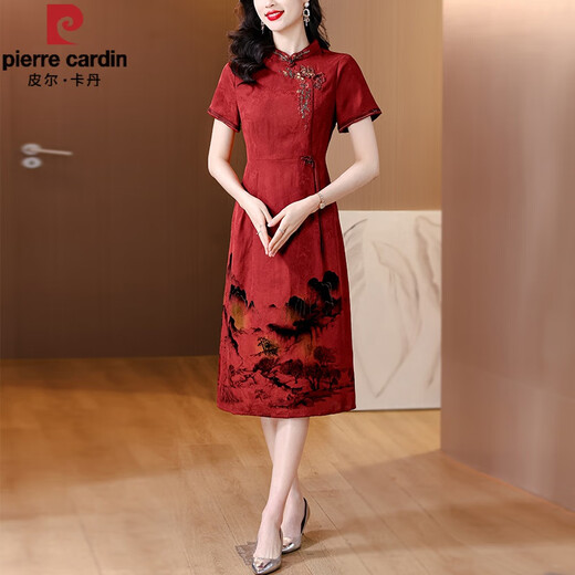 Pierre Cardin Marke Xima Xiangyunsha Kleid für Frauen 2025 Neue Style Mom Temperament Kleid Nachahm