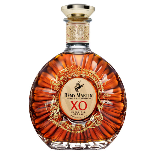 人头马（Remy Martin）洋酒 X.O优质香槟区干邑白兰地 700ml 龙年新年礼盒 