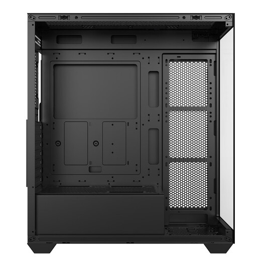 影驰极光3海景房电脑机箱黑色（无立柱全视版/兼容E-ATX/支持360水冷/快拆侧板/可装40系长显卡）