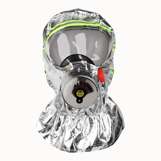 Zhunhang fire mask 3C certified fire and smoke gas mask fire escape mask filter self-rescue respirator shawl style thickened filter respirator 10 pieces