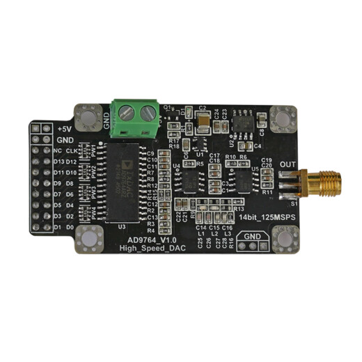 AD9764 Generador de forma de onda DAC de alta velocidad Generador Digital-to Analog Converter Módulo de 14 bits 125M PAQUETO DE DESARROLLO FPGA