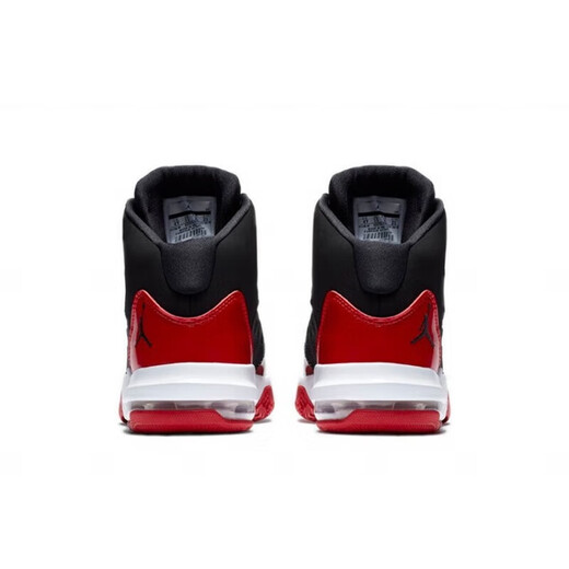 耐克（NIKE）篮球鞋女鞋秋季新款休闲鞋Air Jordan Max Aura小康扣耐磨运动鞋 AQ9214-006黑红 35.5