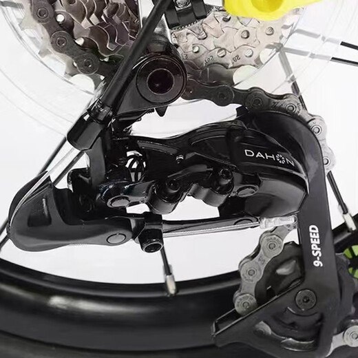 Dahang (Dahon) K3Plus plegable Bicicleta de 16 pulgadas Brazo de disco de 9 velocidades Aluminio Aleación de aluminio Bicicleta Kaa693 Negro y rojo [pliegue interno + línea de chaleco]
