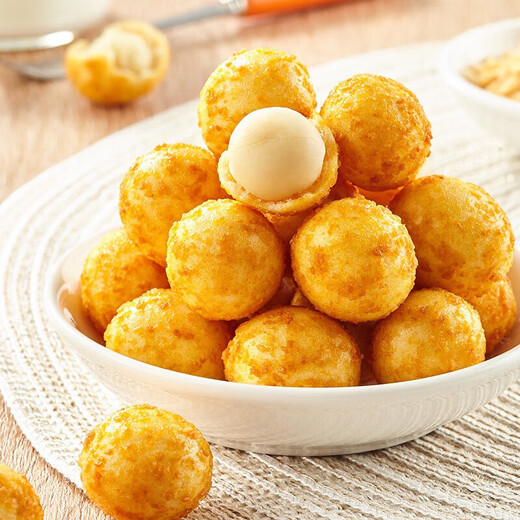 Laiyifen LYFEN Crispy Macadamia Nuts 500g bulk small package coconut flavor mustard flavor nut roasted snacks coconut flavor 250g (about 9 to 10 small packages)