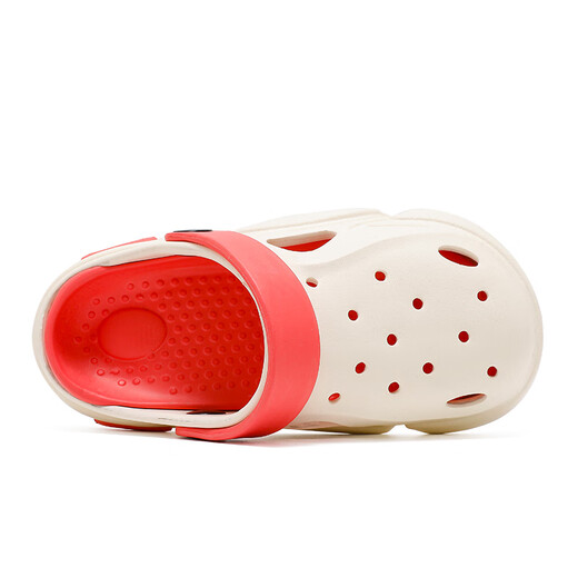 Babudou children's shoes for girls in summer soft bottom hole shoes children's slippers 117542169 meters/rose pink 28-29