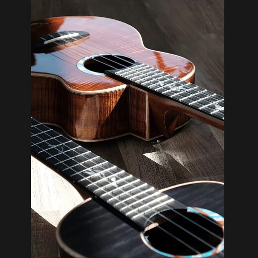 Rainbow People Musicians Co-branded Kyas Whale Full-Single Piano Ukulele Small Guitar Professional Finger Play aNueNue 26-inch Pre-sale Koa Whale [Electric Box]