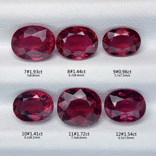 Blue Xianghe 8 Brazilian Rupee tourmaline 600 yuan/carat oval faceted gemstone inlaid with 18K gold men and women ring pendant 1.44 carats 8#