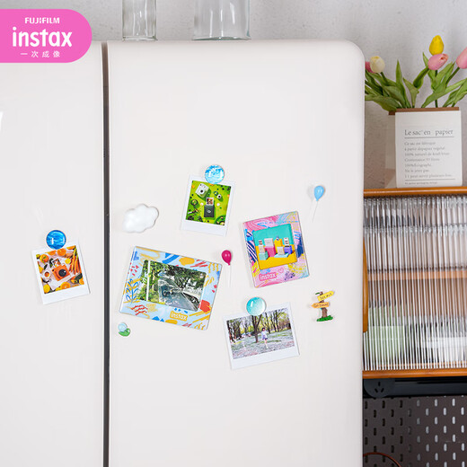 INSTAX Fuji instax Square Refrigerator Magnet Flower Painting