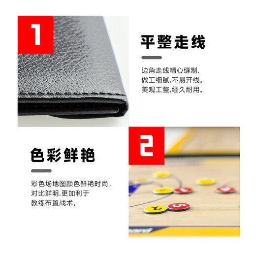 WEISTON Basketball Tactics Board Coach Tactical Guidance Training Competition Explication Magnétique Modèle Polable Polable Effrayable Troisol