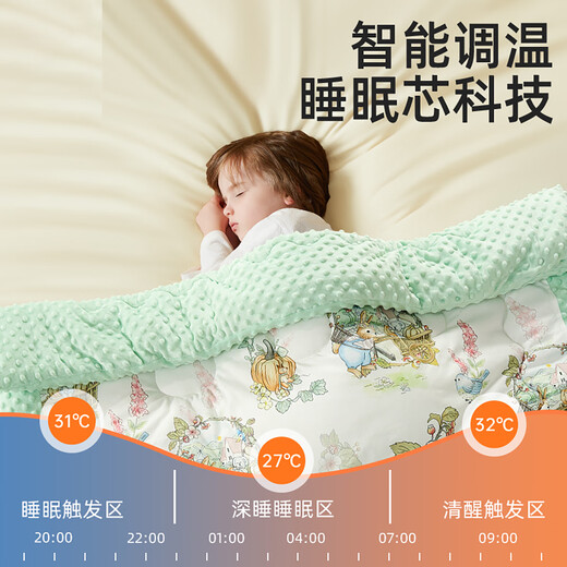 More Rabbit Baby Quilt Newborn Special Baby Beanie Quilt Class A Men's and Women's Children's Blanket Winter Quilt 120*150