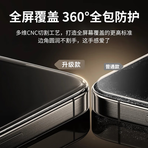 KOOLIFE苹果15promax【康宁无尘仓】钢化膜适用iPhone15promax手机玻璃膜高清秒贴保护膜十五pm抗防指纹 康宁高清膜【1套装】听筒防尘/万次耐磨 苹果 15ProMax