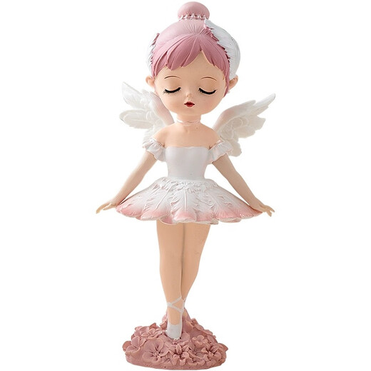 Xixiao Ballet Girl Ornament Cute Cartoon Bedroom Bedside Table Desktop Children's Princess Room Decoration Small Gift Ballet Princess Skirt