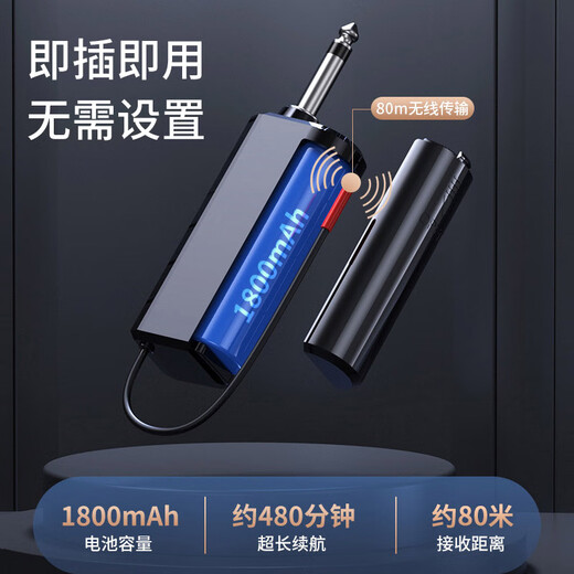 Onedy upgraded microphone core wireless microphone universal trolley speaker handheld microphone home KTV singing karaoke sound card live wedding stage hosting speech conference amplifier red and blue - 2 microphones (two people singing) + anti-howling + no noise