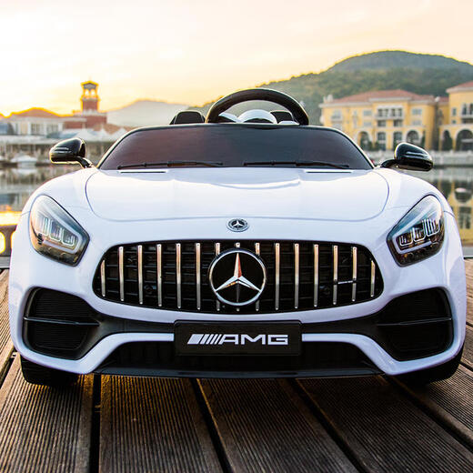 诺天使【双座】儿童电动车可坐人玩具四轮汽车遥控摇摆男女孩宝宝童车 烤漆红（四驱+皮座+遥控+12v大电 送人周岁生日礼物玩具