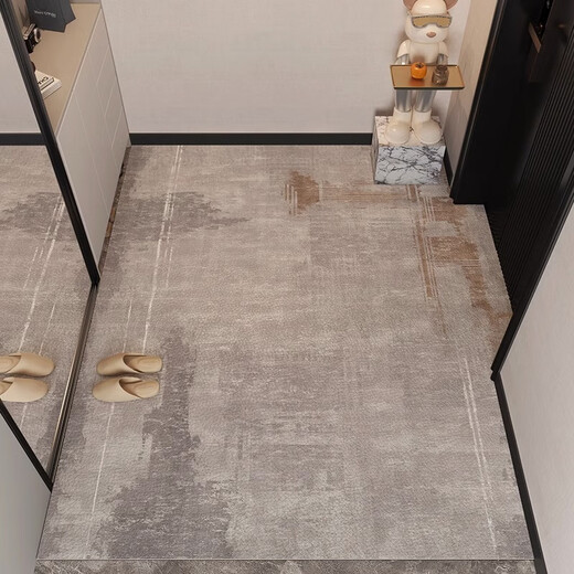 Hua Fei Hua entrance door floor mat is stain-resistant, no-wash, wipeable, PVC door mat, door mat, can be cut, entrance door, Morris-9A 120cm140cm