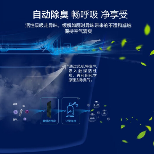 松下（Panasonic）智能马桶一体机无水箱离座自动虹吸冲水烘干除臭加热坐便器 【低压专属】离座冲水2677