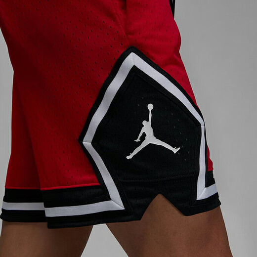 耐克（NIKE）短裤男裤夏季运动裤Jordan篮球训练健身裤子透气休闲五分裤 DX1488-687红色 2XL