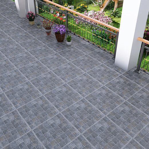 Azulejos de piedra Lyme de estilo europeo XMSJ 600x600 Villa Courtyard Terrace Balcón Garden Garden patio antideslizante Azulejos de piso antigüedad
