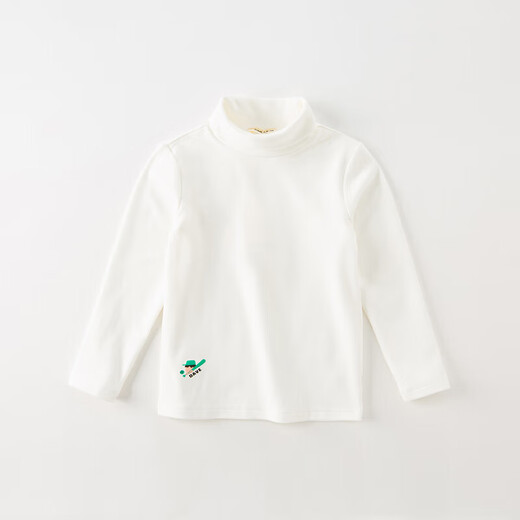 David Bella Boys Turtleneck T-Shirt 2023 Autumn and Winter Large Children's Long-Sleeved Bottoming Shirt Children's Pullover Top