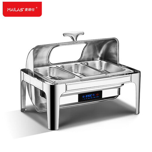 Mailangshi Buffet Herd Flip Isolation Ofen CNC Elektrische Heizbuffet Hotel Frühstückstopf Isolationstisch ML-SK723K