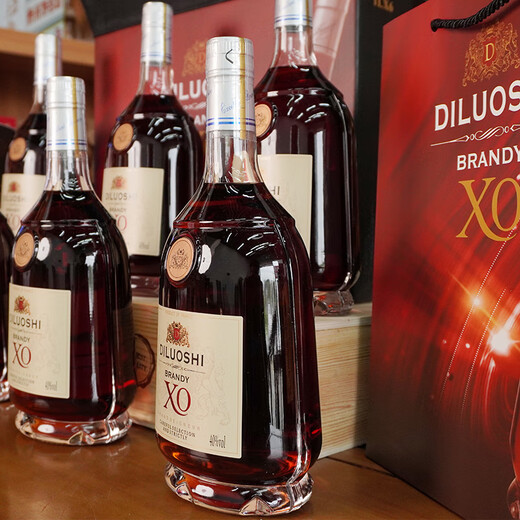 
Tiloss Wine XO Brandy 1L Pack French Original Bottle Original Imported Wine Gift 40 Degree Cognac Taste 1L 1 Bottle