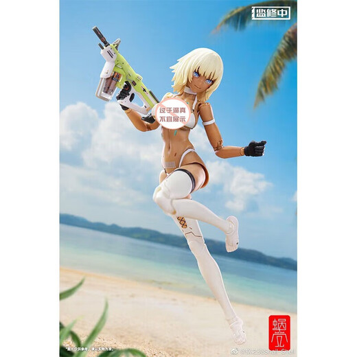 HOBBY MIO Snail Shell Snow Drop Flower Plan Mecha Girl Machine Girl Assembly Model 15cm Unpacked and Not Returned Miao Ke