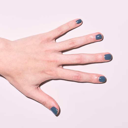 THREE Japan direct mail 2024 summer new natural plant topcoat quick-drying and long-lasting new color nail polish 7ml 18 SKY LAW