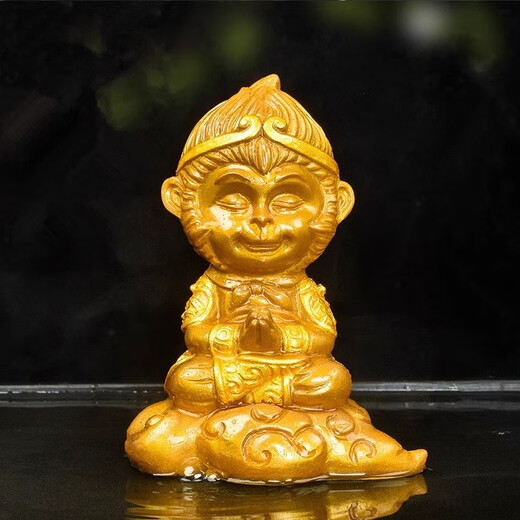 Color-changing tea pet accessories, tea ceremony ornaments, tea table accessories, color-changing pet ornaments, Monkey King Monkey King tea set, one-piece Monkey King tea pet