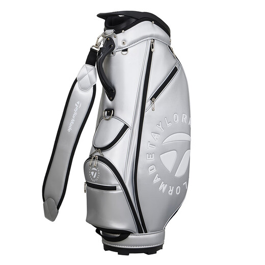 TaylorMade Taylormay Golfbeutel Männer und Frauen 25 neue Kapazität Leichte Standard -Tasche Tragbarer Auto Clutch Bag M13563 Silbergolftasche