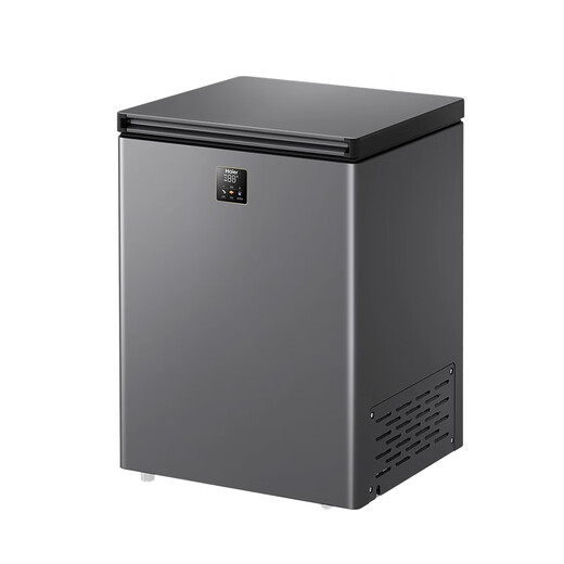 Haier does not require defrosting, household freezer with first-level energy efficiency 142 liters, commercial small horizontal single-temperature refrigeration freezer, ultra-low temperature freezer, seafood deep-freezing quick-freezer 142 liters | 40 quick freezing | automatic defrost | first-level energy efficiency