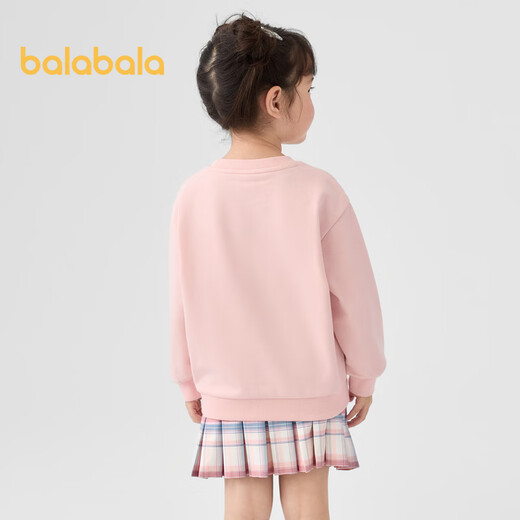 Balabala children's clothing girls long-sleeved sweatshirt autumn children's printed top [Bagongling IP] 208324121005