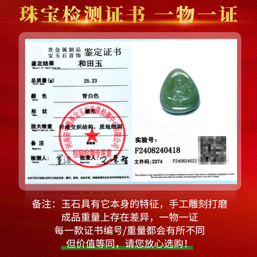 Un colgante de Jade Hetian Jade Buddha de mil años, colgante de Buda de Maitreya de color azucarero de damas, colgante de riendo Buda Jade, modelo cinco QZM6629F