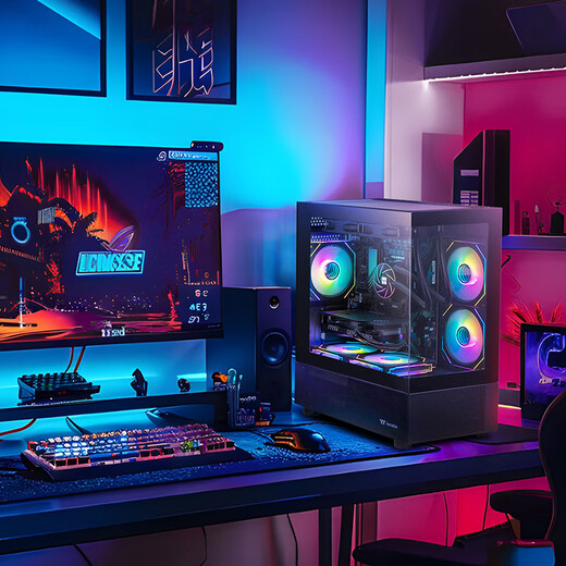 Ningmei Intel i5 13400F/Arc B580 12G graphics card/e-sports game Black Myth Wukong desktop computer host design rendering DIY assembly machine 13400F+B580